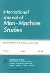 Go to journal home page - International Journal of Man-Machine Studies